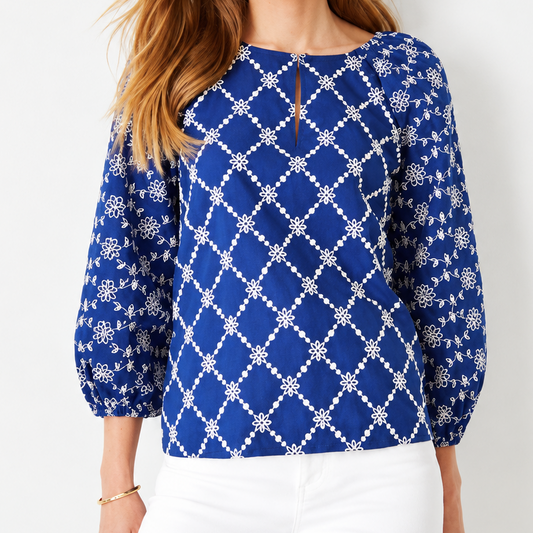 Ann Taylor Blusa Azul