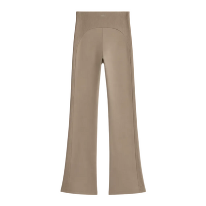 Oysho High-rise Comfortlux Rib Flare Trousers
