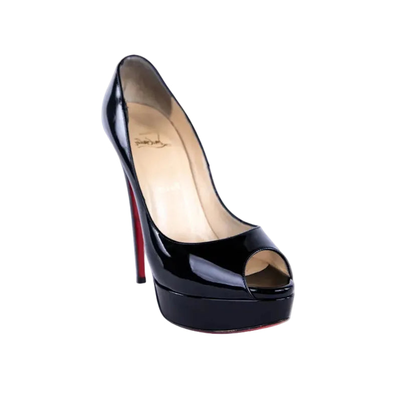 Christian Louboutin Very Prive Patent Leather Pumps
