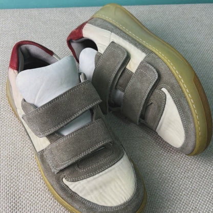 Acne Studios Perey Leather-Trimmed Sneakers