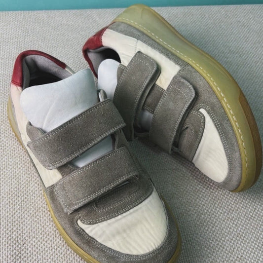 Acne Studios Perey Leather-Trimmed Sneakers