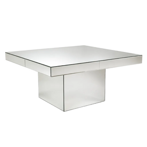 Mesa de Comedor Cuadrada Tipo Espejo (8 plazas)