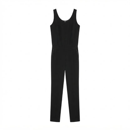 Stradivarius Jumpsuit Negro