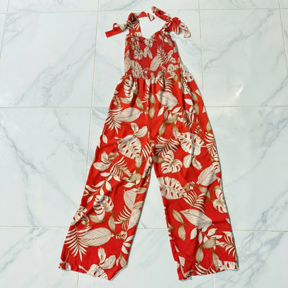 Alice Blue Jumpsuit Tropical