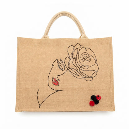Bolso Yute con Diseño