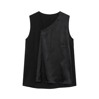 Zara Top Negro Suelto