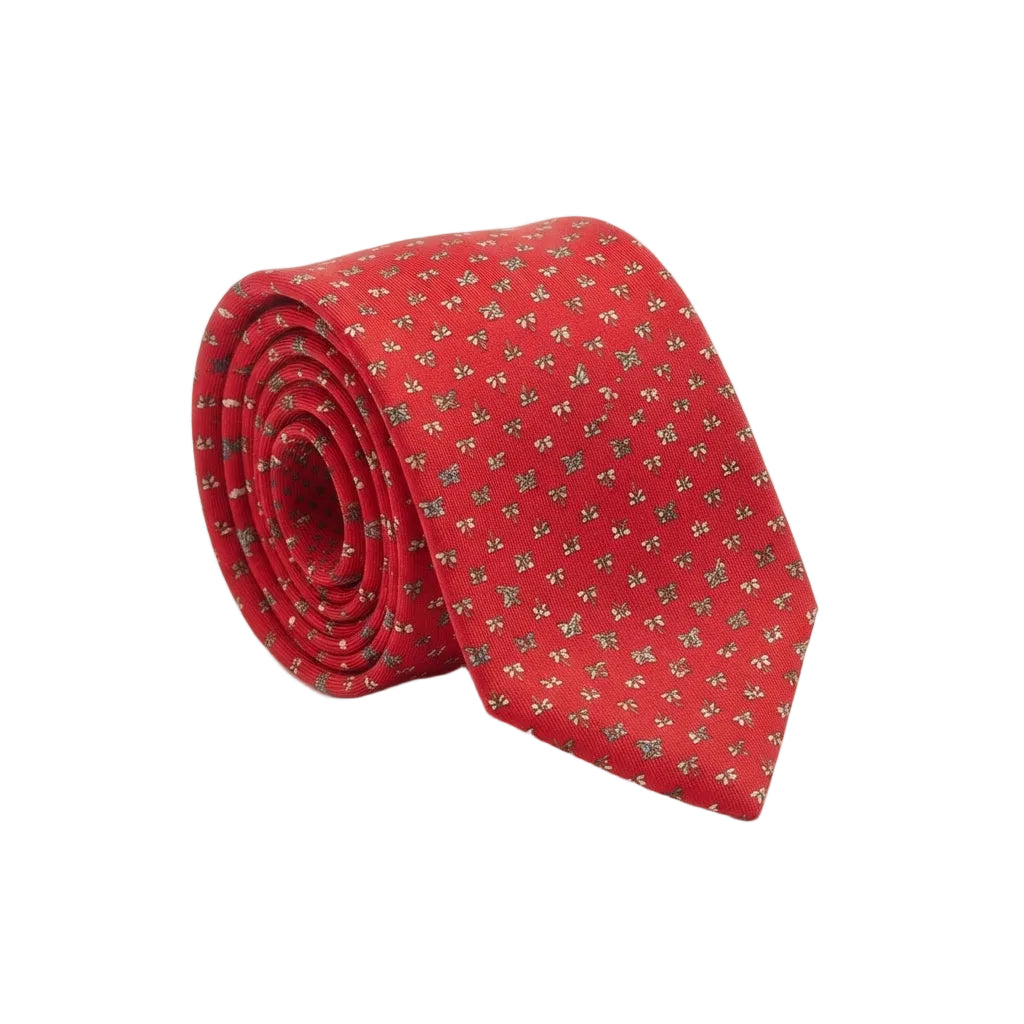 Salvatore Ferragamo Corbata Roja