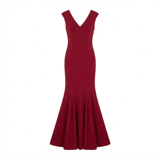 Betsey & Adam Vestido Rojo
