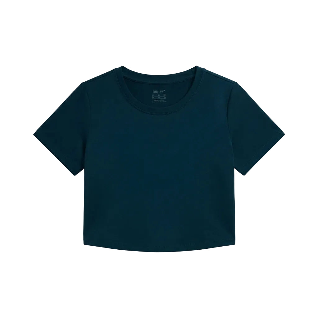Nike One Fitted Women's Dri-FIT Short-Sleeve Cropped Top