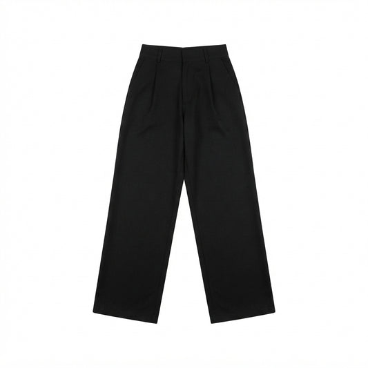Pantalones High Waist Pleated