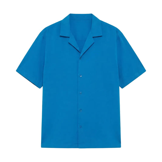 Zara Camisa Azul Rayon (XL)