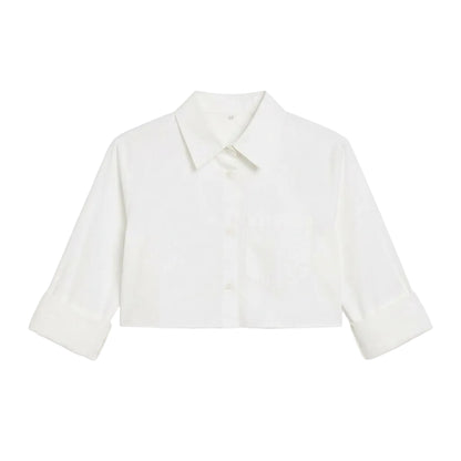 SHEIN Camisa Cropped