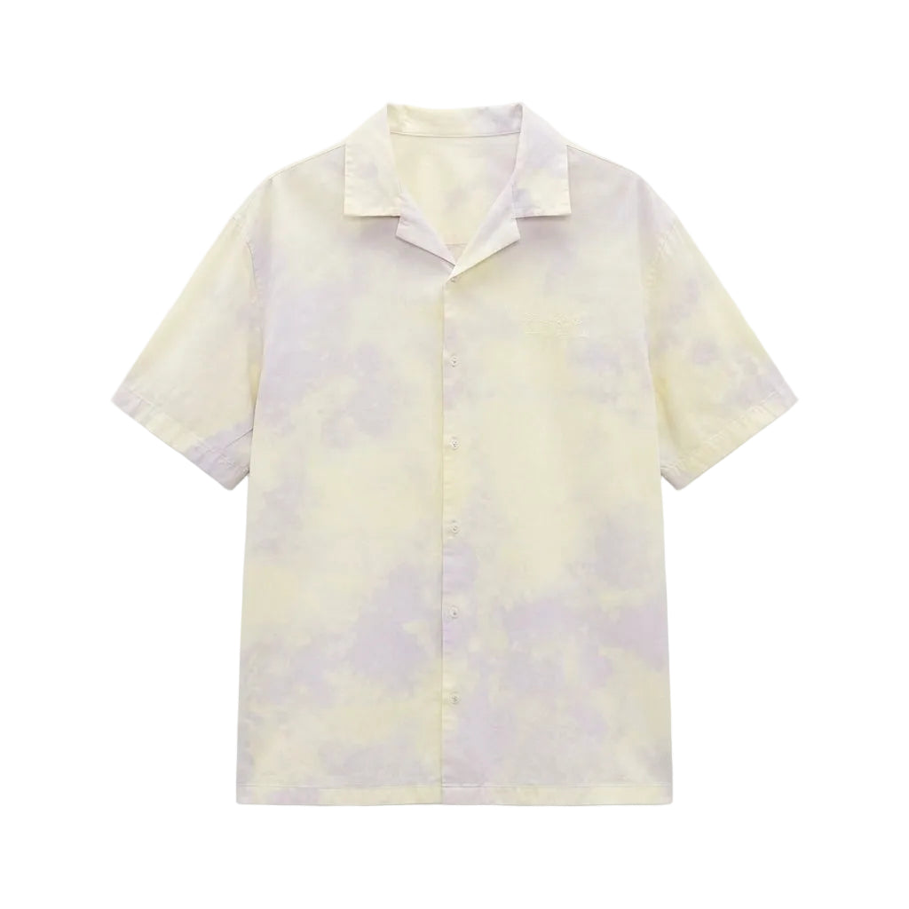 Zara Camisa Tie-Dye con Frase Bordada (L)