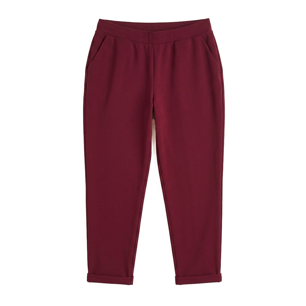 Encuentro Pantalones Rojo Vino