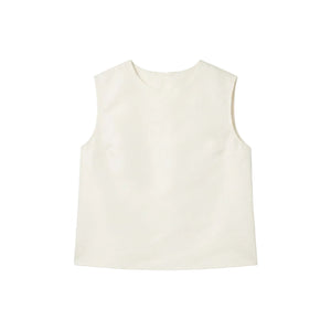 Blusa Beige Manga Corta