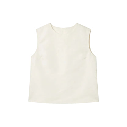 Blusa Beige Manga Corta