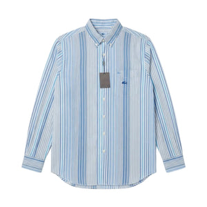 ETRO Milano Camisa de Rayas NUEVA