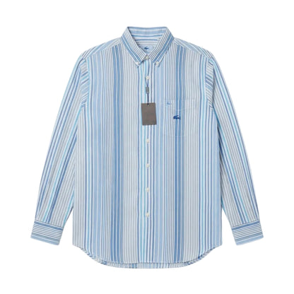 ETRO Milano Camisa de Rayas NUEVA