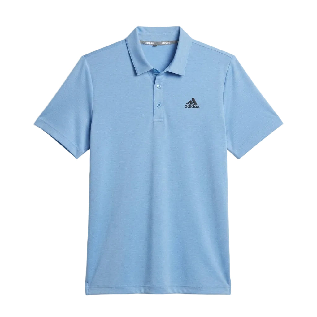 Adidas Dry Fit Polo Azul Claro (M)