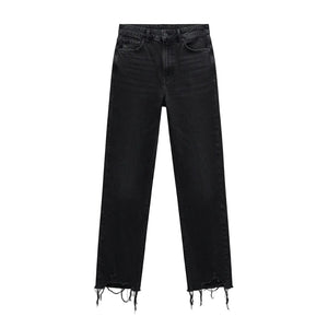 Zara Mom Jean Negro