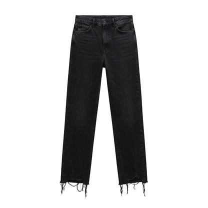Zara Mom Jean Negro
