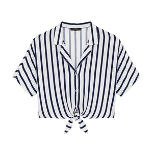 Bershka Blusa de Rayas