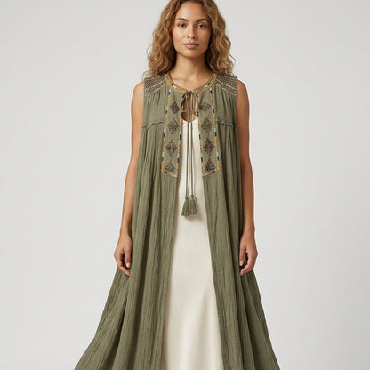 Stradivarius Sobretodo Oliva