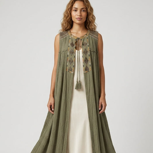 Stradivarius Sobretodo Oliva