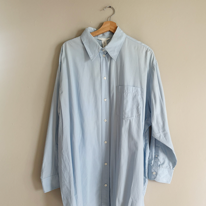 H&M Camisa Oversized Azul (M)