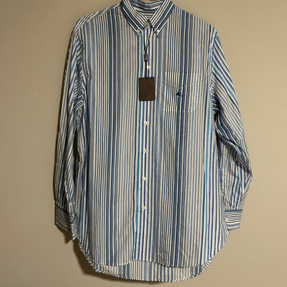 ETRO Milano Camisa de Rayas NUEVA