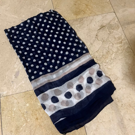 Pañoleta Navy/Beige
