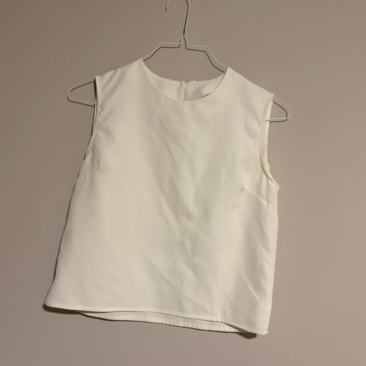 Blusa Beige Manga Corta