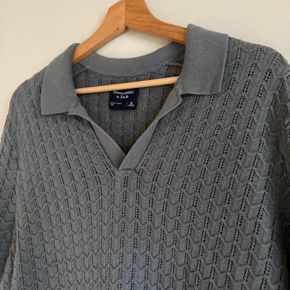 Abercrombie & Fitch Polo Texturizado (M)
