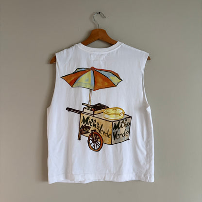 Zara Sleeveless Graphic T-Shirt