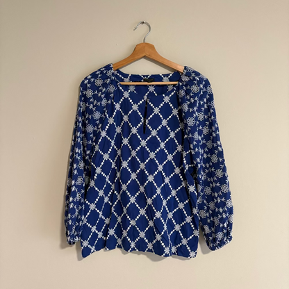 Ann Taylor Blusa Azul