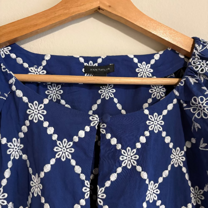 Ann Taylor Blusa Azul