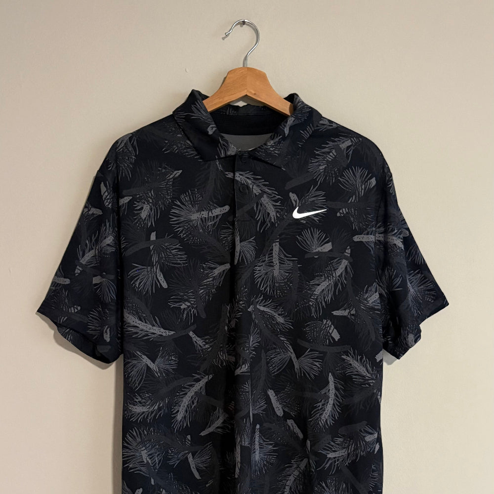 Nike Dri-Fit Polo Palmas Negro (L)