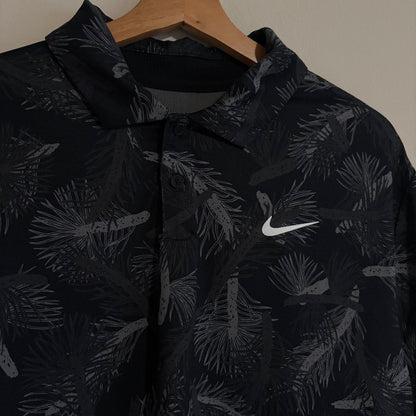 Nike Dri-Fit Polo Palmas Negro (L)