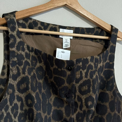 H&M Top Animal Print NUEVO