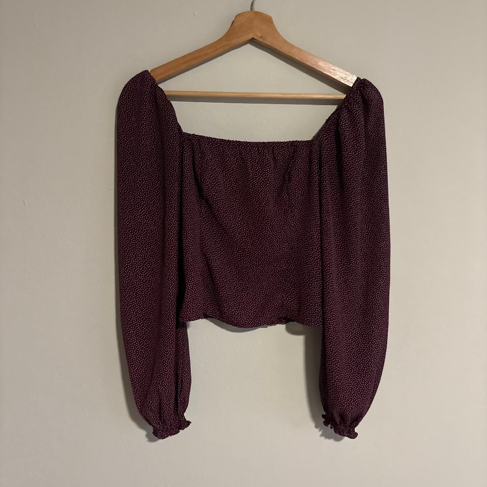 Abercrombie & Fitch Top Burgundy