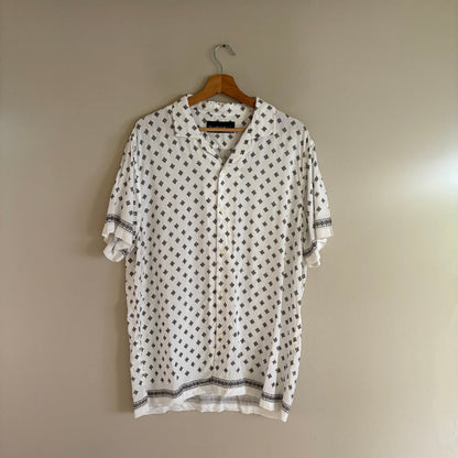 Abercrombie & Fitch Camisa Estampada (XL)