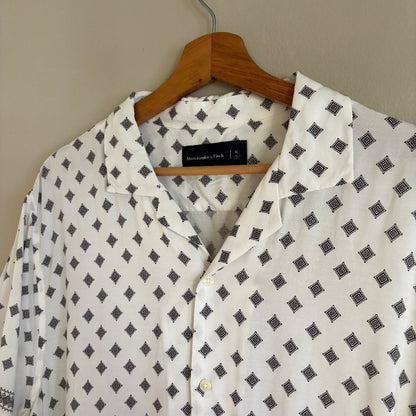 Abercrombie & Fitch Camisa Estampada (XL)
