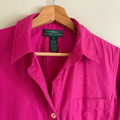 Ralph Lauren Vestido Fuschia Vintage