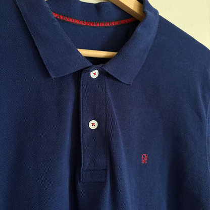 Carolina Herrera Polo Piqué Azul (L)