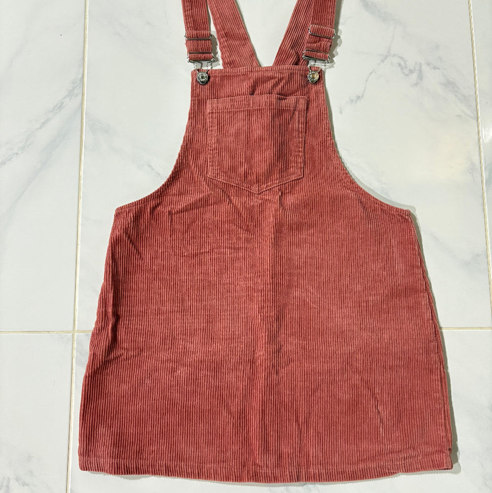 Forever21 Vestido Corduroy Rosa