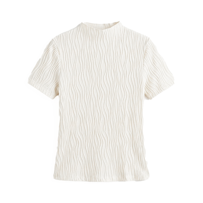 MOTF Blusa Texturizada Beige
