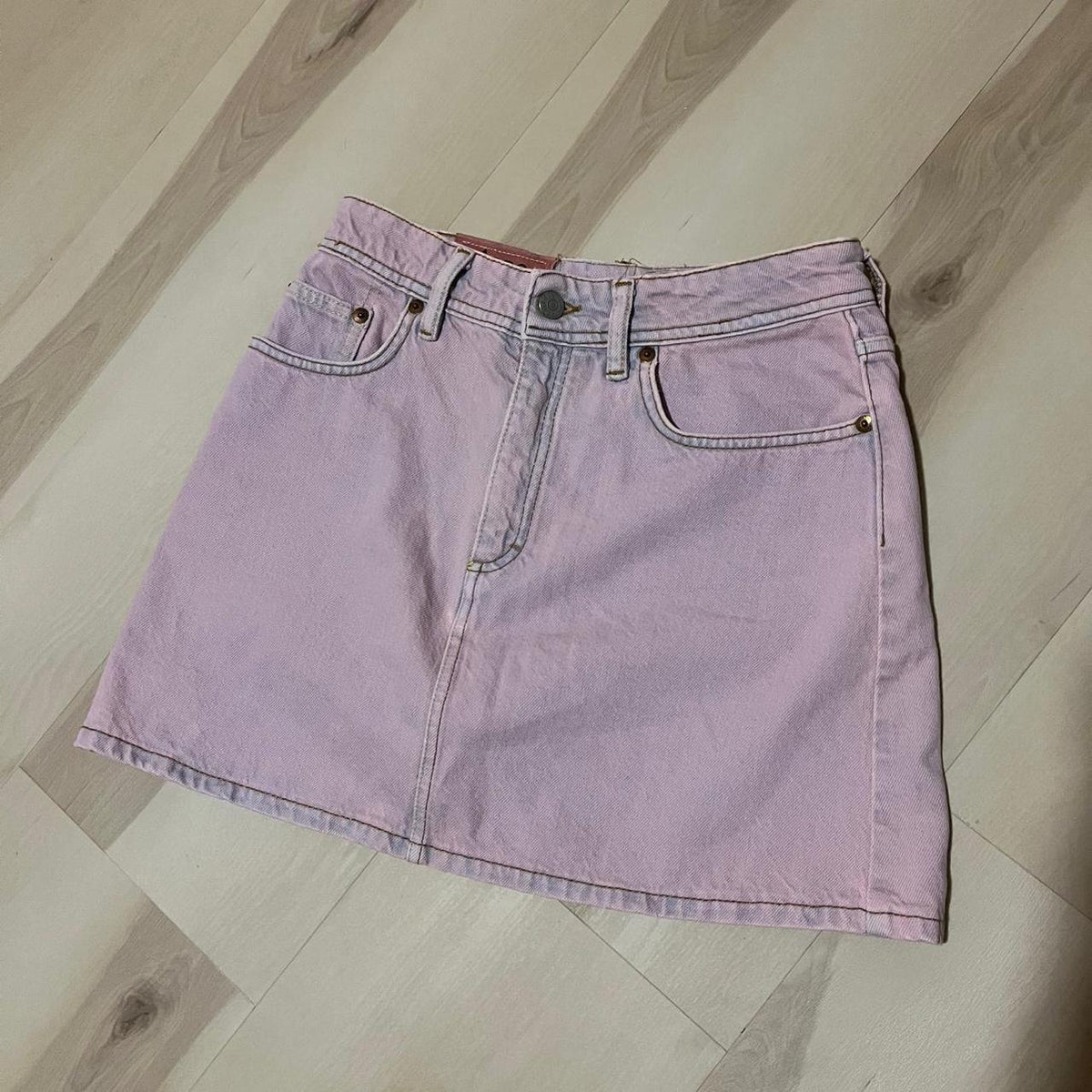 ACNE STUDIOS Falda Denim Rosada