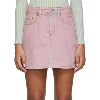 ACNE STUDIOS Falda Denim Rosada