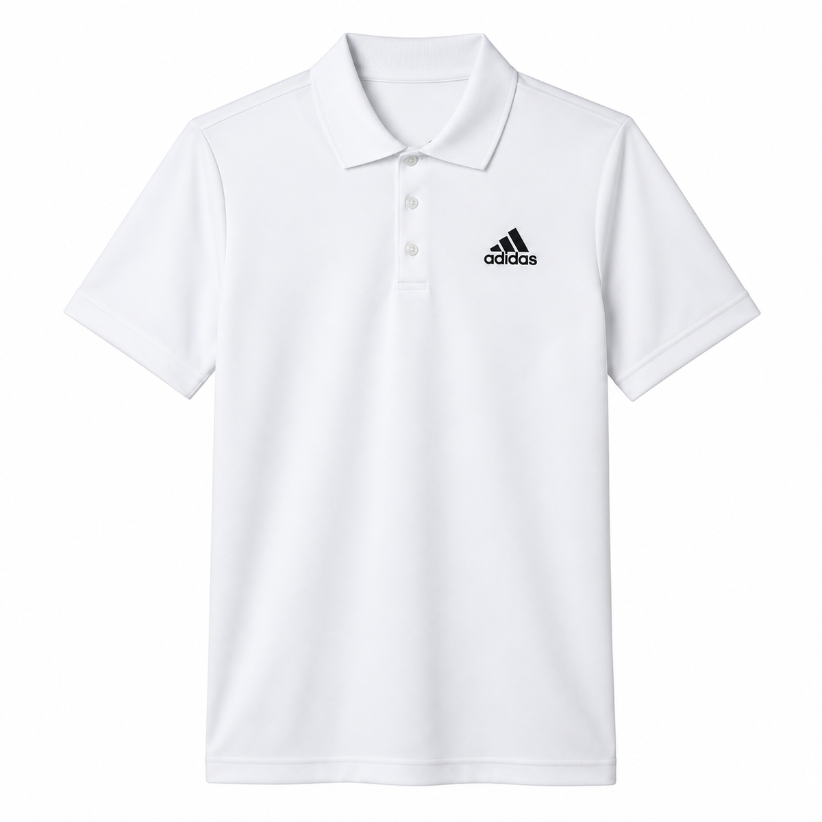 Adidas Dry Fit Polo Blanco (S)