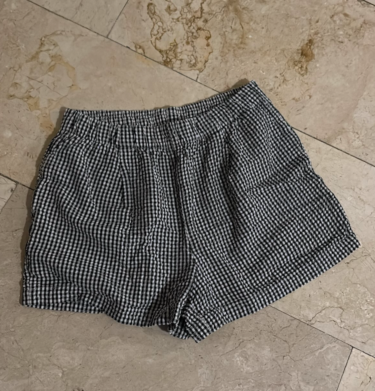 UNIQLO Seersucker Easy Shorts